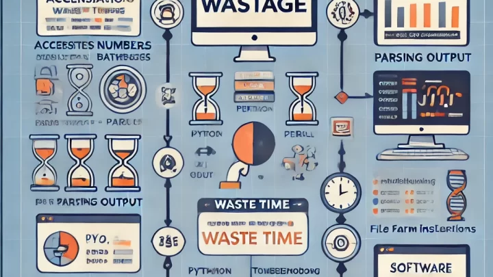 Time Wastage In Bioinformatics Analysis